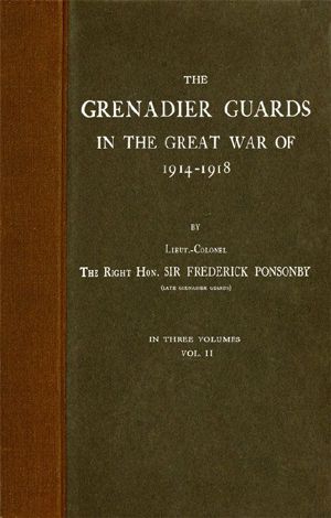 [Gutenberg 61216] • The Grenadier Guards in the Great War of 1914-1918, Vol. 2 of 3